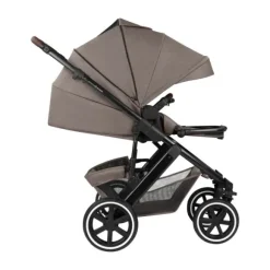 ABC Design Kinderwagen Salsa 5 Air 3-in-1 - Nature | Maxi-Cosi Pebble Autostoel – Nature | Autostoel Adapters