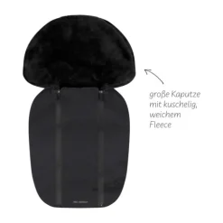 ABC Design Voetenzak Autostoeltje - Black