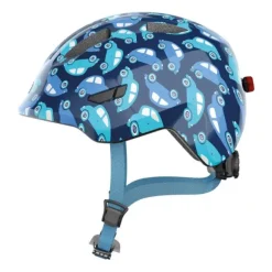 Abus Smiley 3.0 LED Helm Blue Car Mt. S