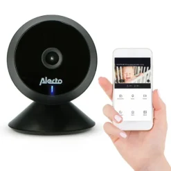 Alecto Wi‑Fi Babyfoon met Camera – SmartBaby5 Zwart
