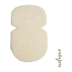 Alwero Autostoel Inleg - Reversible Wol/Linnen - Naturel