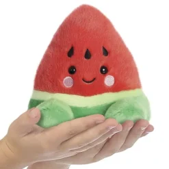 Aurora Palm Pals Watermeloen Knuffel – 13 cm