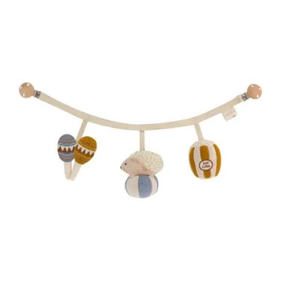 Baby Bello Henny De Egel Wagenketting - Rosy