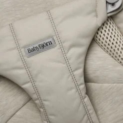 BabyBjörn Balance Soft Wipstoeltje Geweven Jersey Tri-Fabric - Zandgrijs