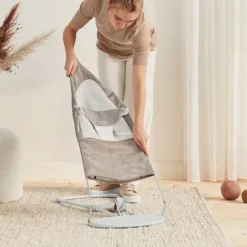 BabyBjörn Balance Soft Wipstoel Mesh Beige / Wit