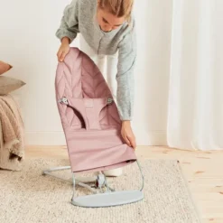 BabyBjörn Bliss Wipstoel Geweven - Oudroze