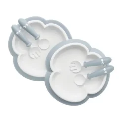 BabyBjörn Bordenset Pastelblauw