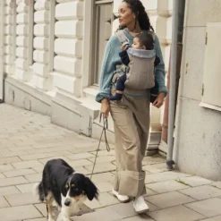 BabyBjörn Harmony Draagzak 3D-Mesh - Grijsbeige