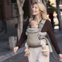 BabyBjörn Harmony Draagzak 3D-Mesh - Grijsbeige