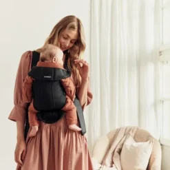 BabyBjörn Mini 3D Mesh Draagzak Donkerblauw