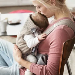 BabyBjörn Mini 3D Mesh Draagzak Donkerblauw