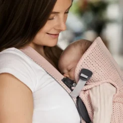 BabyBjörn Mini 3D Mesh Draagzak Donkerblauw