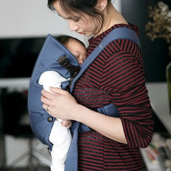 BabyBjörn Mini Geweven Draagzak - Beige