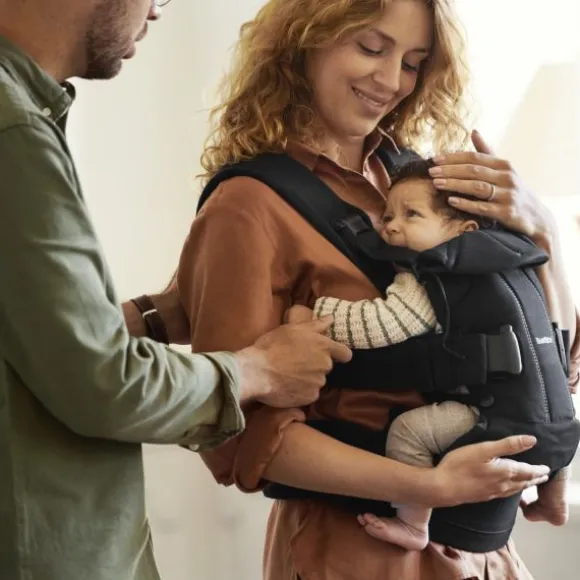 BabyBjörn One Geweven Draagzak - Zwart