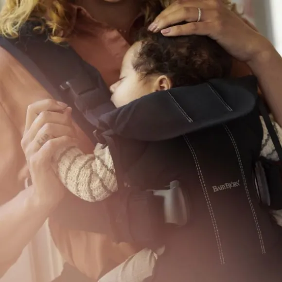 BabyBjörn One Geweven Draagzak - Zwart