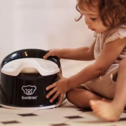 BabyBjörn Pienter Potje Zwart / Wit