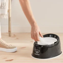 BabyBjörn Pienter Potje Zwart / Wit