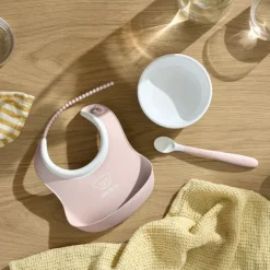 BabyBjörn Servies 3-Delig - Pastelroze