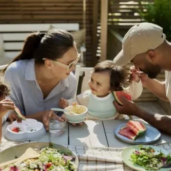 BabyBjörn Servies 3-Delig - Pastelroze