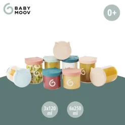 Babymoov Isy Bewaarbakjes - 9 Stuks