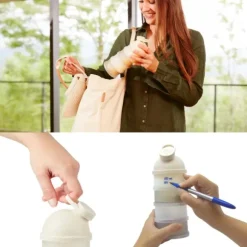 Babymoov Melkpoederdoos - Mineral Beige