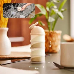 Babymoov Melkpoederdoos - Mineral Beige