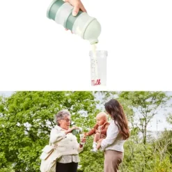 Babymoov Melkpoederdoos - Mineral Beige