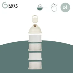 Babymoov Melkpoederdoos - Mineral Beige