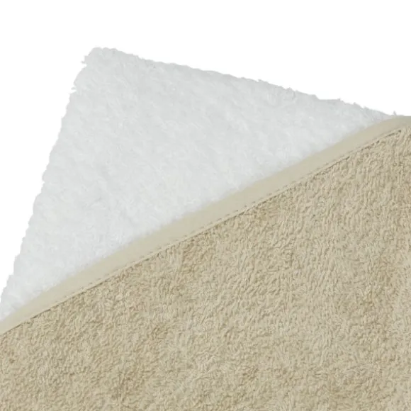 Babypark Badcape Wit / Beige