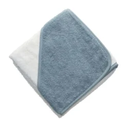 Babypark Badcape Wit / Beige