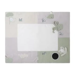Baby's Only Boxkleed - Animals - 75x95 cm - Laurel Green/Warm Linen
