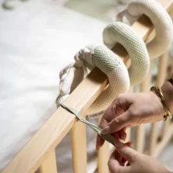 Baby’s Only Boxspiraal - Animals - Laurel Green/Warm Linen