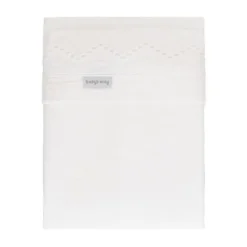 Baby's Only Calm Broderie Ledikantlaken - 120 x 150 cm - Wit