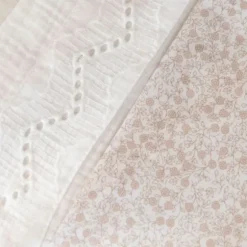 Baby's Only Calm Broderie Ledikantlaken - 120 x 150 cm - Wit