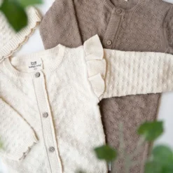 Baby's Only Miracle Ruffle Vestje - Mt. 62 - Warm Linen