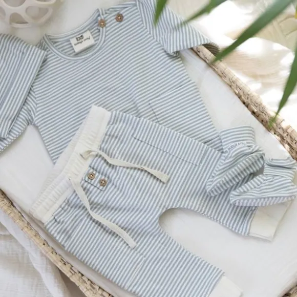 Baby's Only Stripe Mutsje - 0-3 Mnd - Nordic Blue