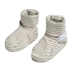 Baby's Only Stripe Slofjes - Urban Green - 0-3 Mnd