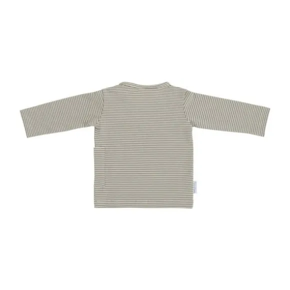 Baby's Only Stripe Truitje - Urban Green - Maat 56