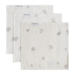 Baby's Only Tender Monddoekje - 3-pack - 30x30 cm - Clover