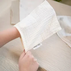 Baby's Only Tender Washandje - 3-Pack - Beige / Linen