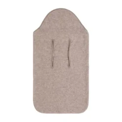 Baby's Only Voetenzak Autostoel 0+ - Merino Brushed Meadow - Sand