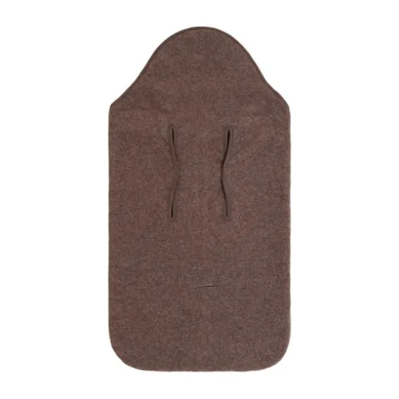 Baby's Only Voetenzak Autostoel 0+ - Merino Brushed Meadow - Sand