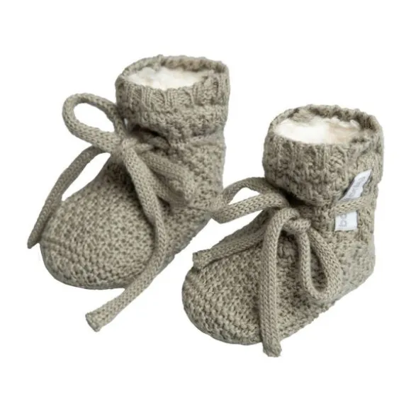 Baby's Only Willow Teddy Slofjes - Urban Green - 0-3 Mnd