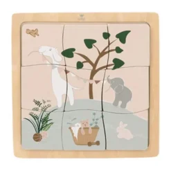 BamBam Eco Friendly Houten Puzzel - 15 cm