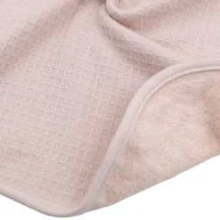 Bamboom Badcape met Washand - Duo Set Waffle - 75x75 cm