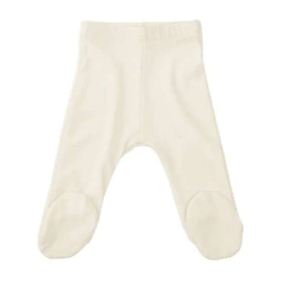 Bamboom Broekje Met Voetjes Crème 1 Mnd