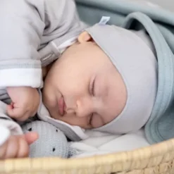 Bamboom Cappellino Mutsje Licht Blauw S