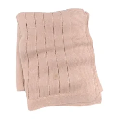 Bamboom Gestreept Wiegdeken - Zomer - Wit - 75 x 100 cm