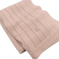 Bamboom Gestreept Wiegdeken - Zomer - Wit - 75 x 100 cm