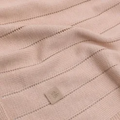 Bamboom Gestreept Wiegdeken - Zomer - Wit - 75 x 100 cm